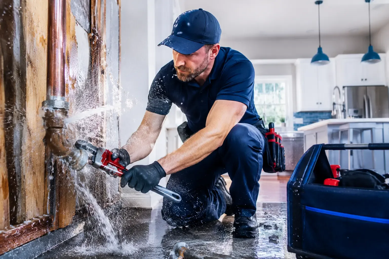 Local emergency pipe repair professionals in Rew, PA